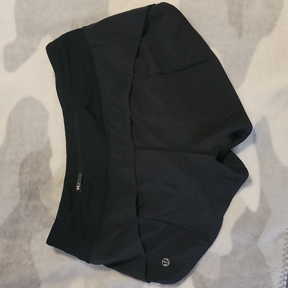 Lululemon 4” Speed Shorts - Black